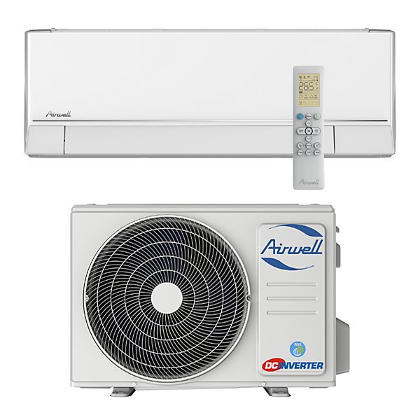 Airwell Artica Climatiseur Split Fixe Réversible Unités Extérieure YDAC et Intérieure HDHC 5000W