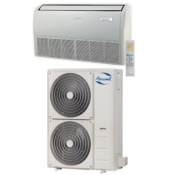 Airwell FDMX Climatiseur Allège Plafonnier Réversible Unités Extérieure YDAX Triphasée et Intérieure 17500W
