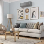 Airwell Harmonia Climatiseur Split Fixe Réversible Connecté WiFi 3500W Gris – Image 2