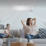 Airwell Harmonia Climatiseur Split Fixe Réversible Connecté WiFi 3500W – Image 2