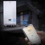 Midea M-Thermur A 4 Ensemble Pompe à Chaleur Air/Eau 4250W Classe A Blanc – Image 2